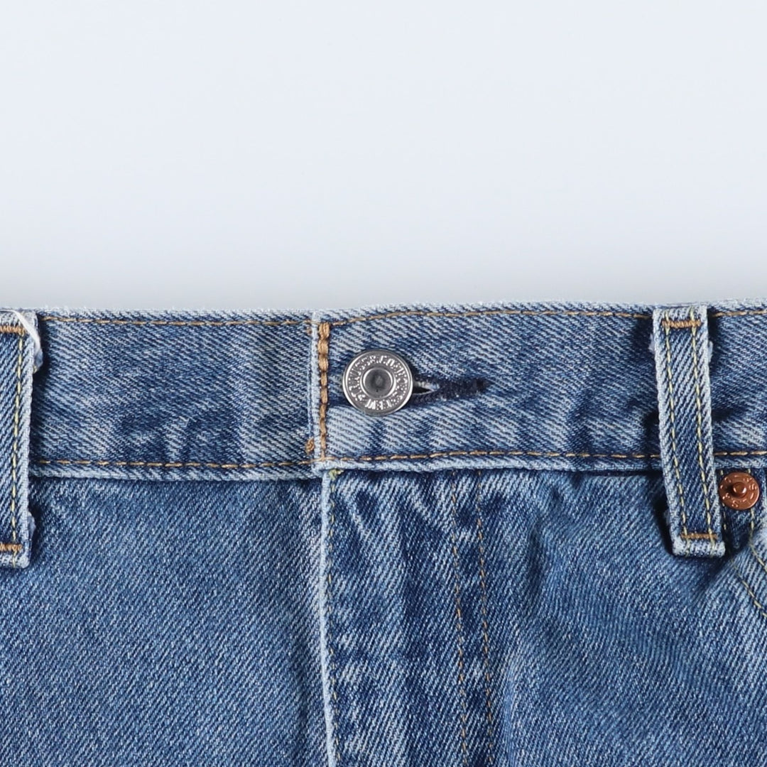 Levi's 517 Bootcut Denim Pants for Men, Size W34 cotton blue type Vintage Second Hand