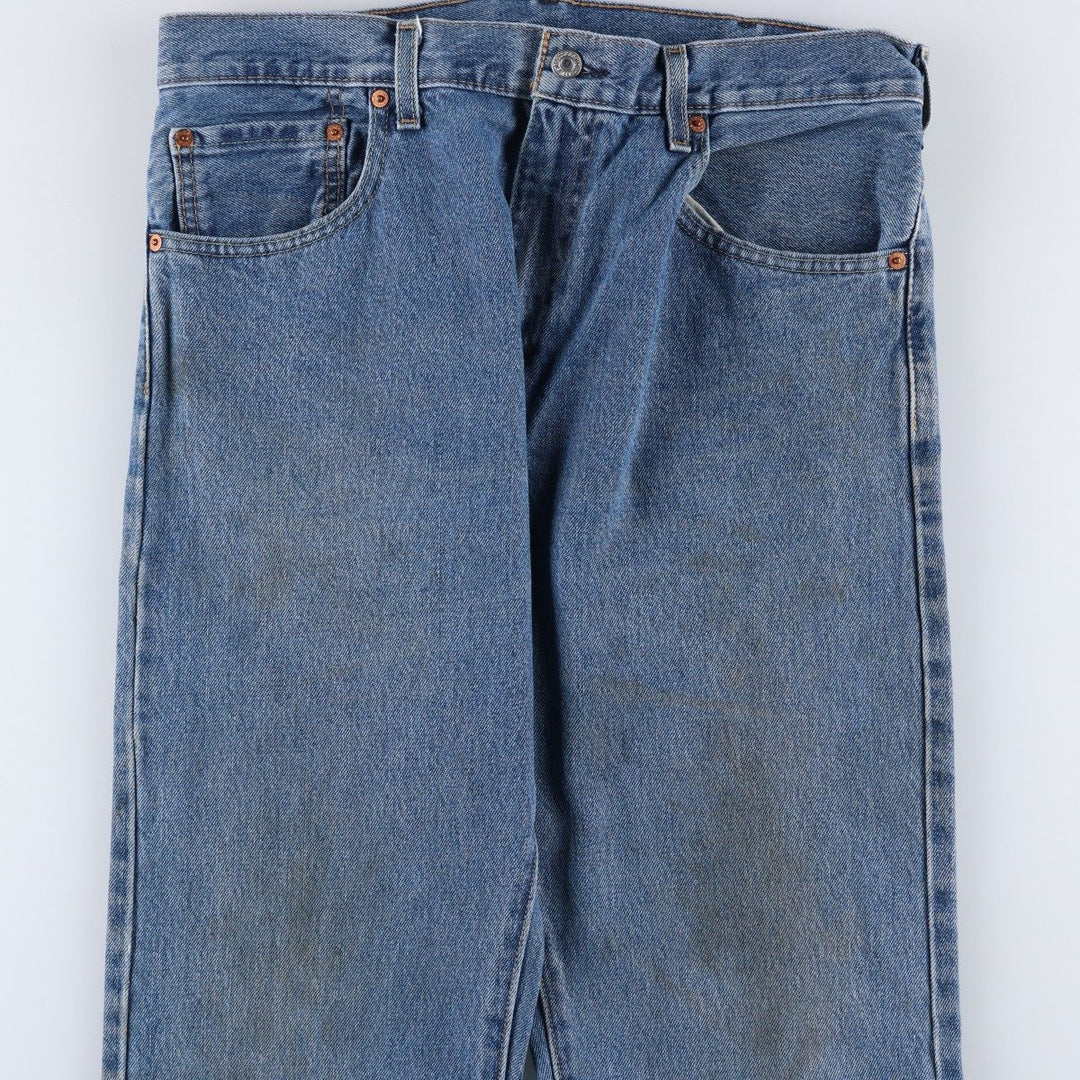 Levi's 517 Bootcut Denim Pants for Men, Size W34 cotton blue type Vintage Second Hand