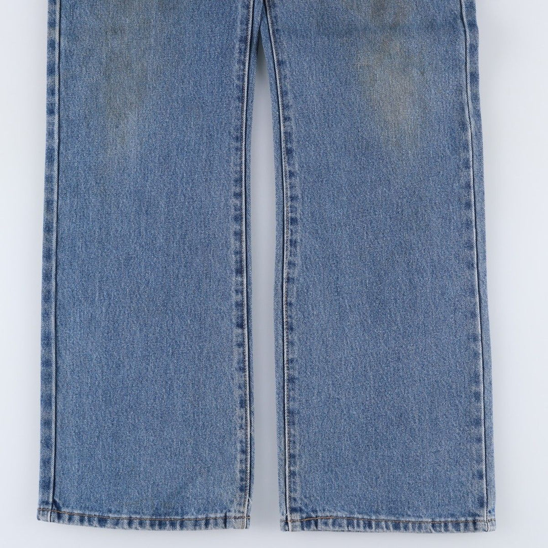 Levi's 517 Bootcut Denim Pants for Men, Size W34 cotton blue type Vintage Second Hand