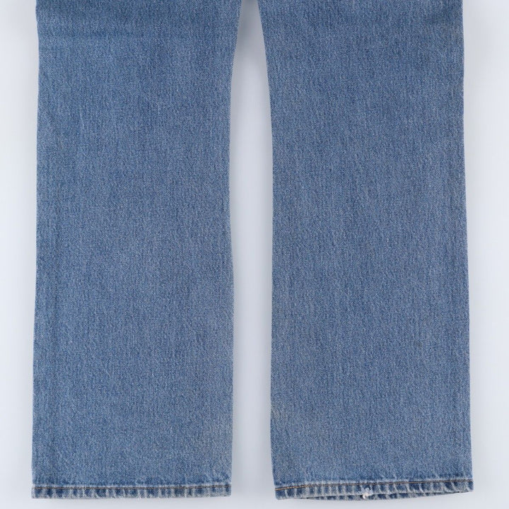 Levi's 517 Bootcut Denim Pants for Men, Size W34 cotton blue type Vintage Second Hand