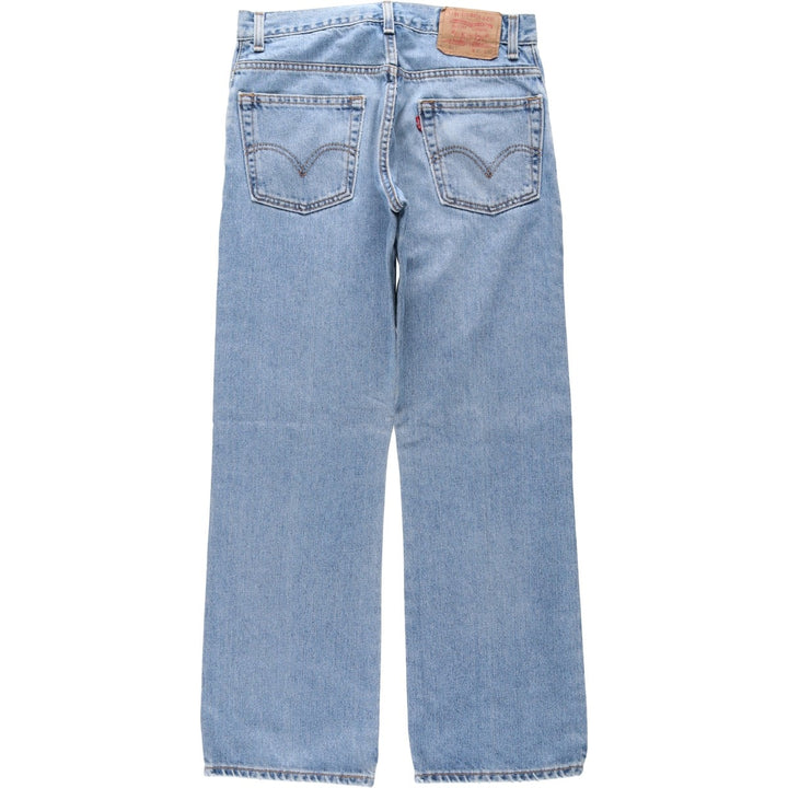 Levi's 517 BOOT CUT Bootcut denim pants for men, equivalent to w30 cotton blue type Vintage Second Hand
