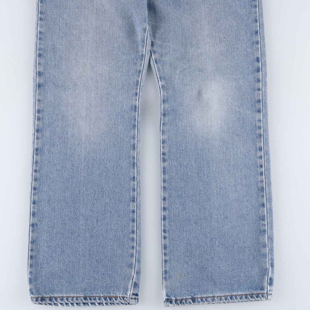 Levi's 517 BOOT CUT Bootcut denim pants for men, equivalent to w30 cotton blue type Vintage Second Hand