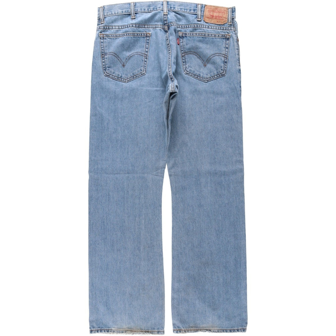 Levi's 517 BOOT CUT Bootcut denim pants for men, size w37 unclear blue type Vintage Second Hand