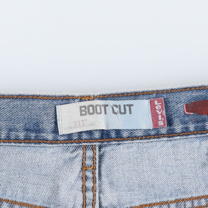 Levi's 517 BOOT CUT Bootcut denim pants for men, size w37 unclear blue type Vintage Second Hand