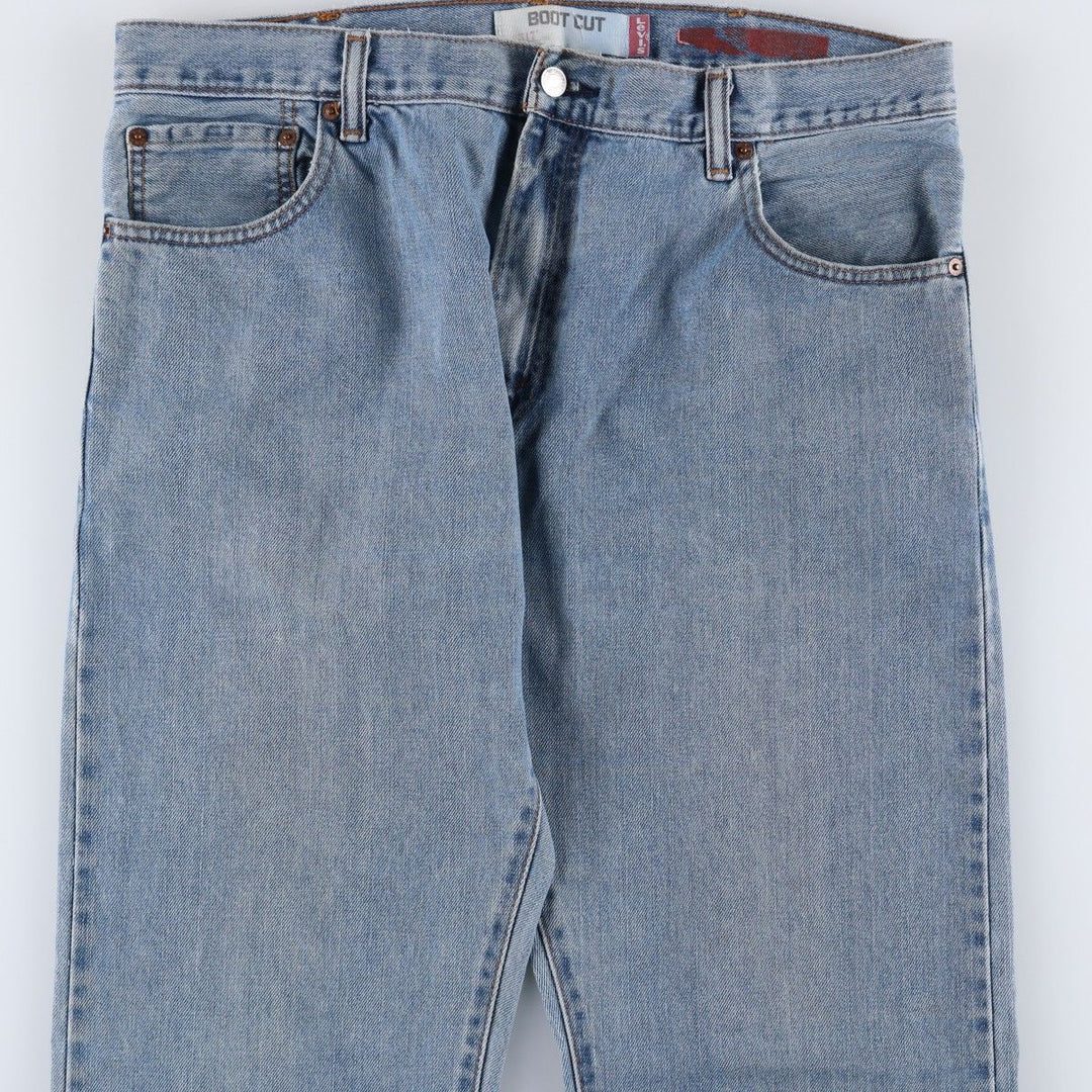 Levi's 517 BOOT CUT Bootcut denim pants for men, size w37 unclear blue type Vintage Second Hand