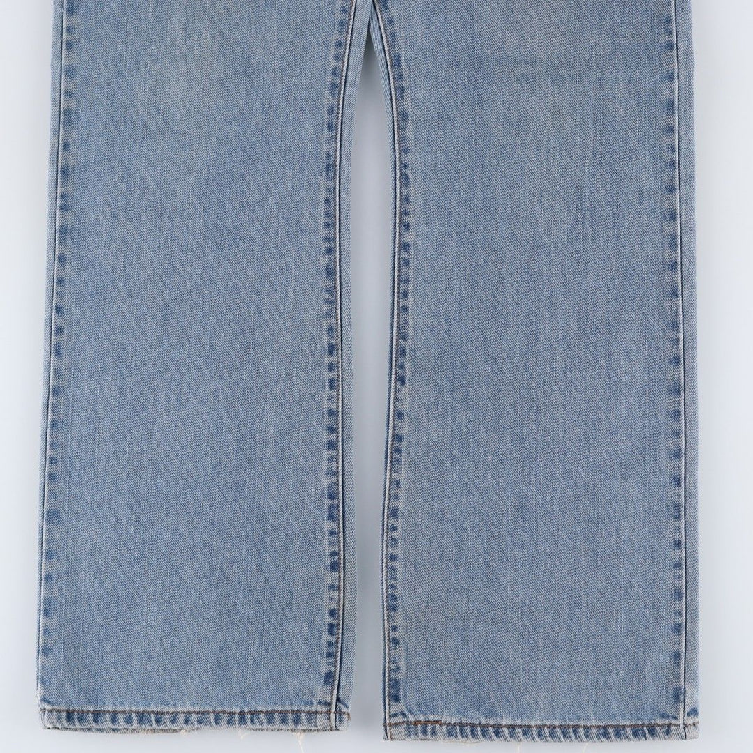 Levi's 517 BOOT CUT Bootcut denim pants for men, size w37 unclear blue type Vintage Second Hand