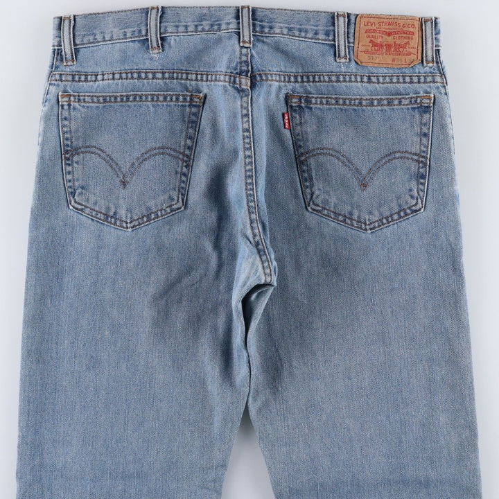Levi's 517 BOOT CUT Bootcut denim pants for men, size w37 unclear blue type Vintage Second Hand