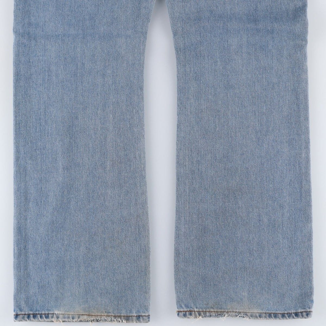 Levi's 517 BOOT CUT Bootcut denim pants for men, size w37 unclear blue type Vintage Second Hand