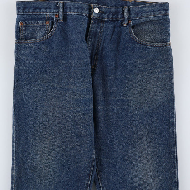 Levi's 517 Bootcut Denim Pants, Men's Size 37 cotton blue type Vintage Second Hand