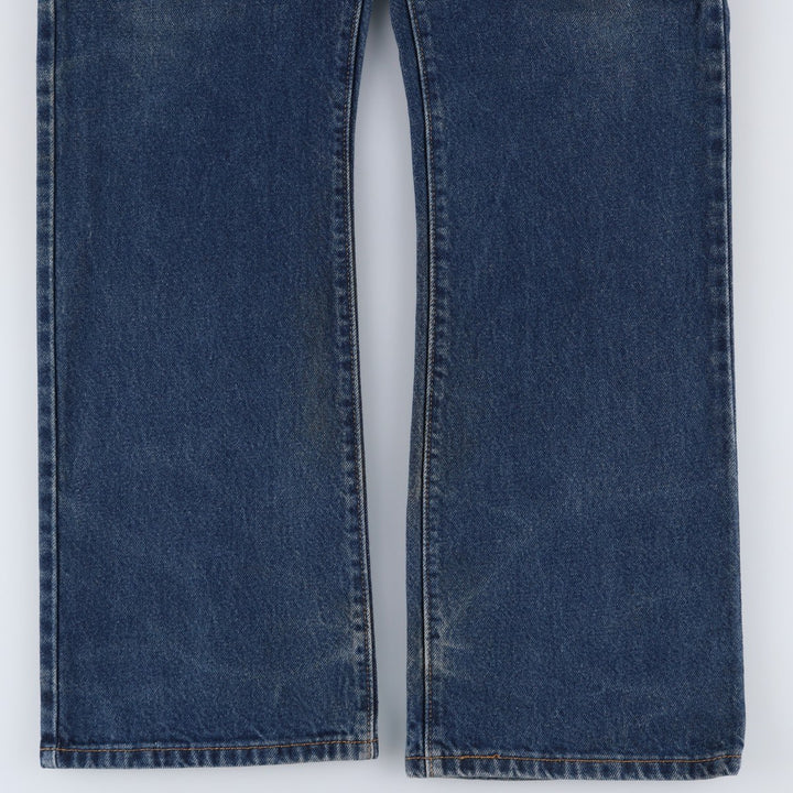 Levi's 517 Bootcut Denim Pants, Men's Size 37 cotton blue type Vintage Second Hand