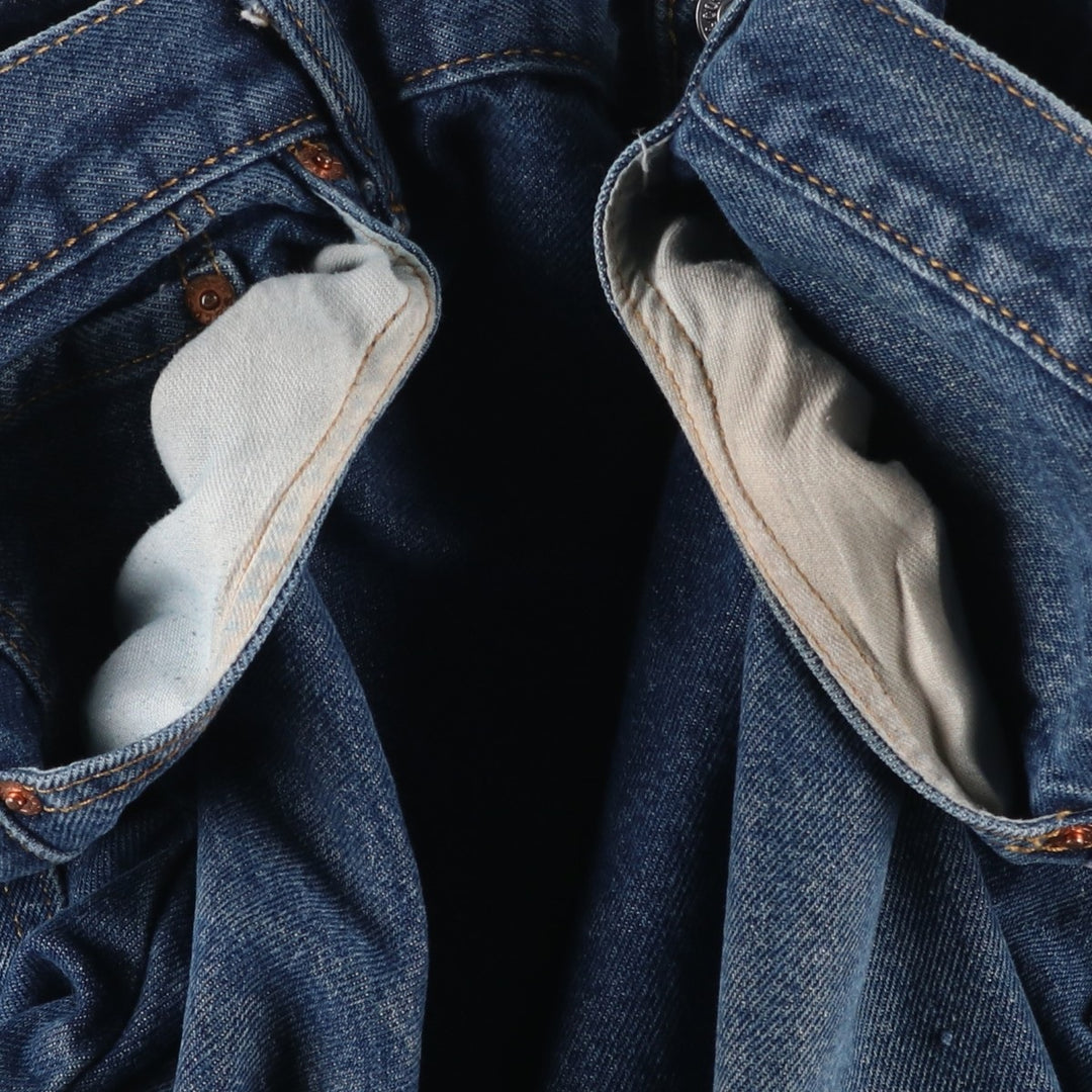 Levi's 517 Bootcut Denim Pants, Men's Size 37 cotton blue type Vintage Second Hand