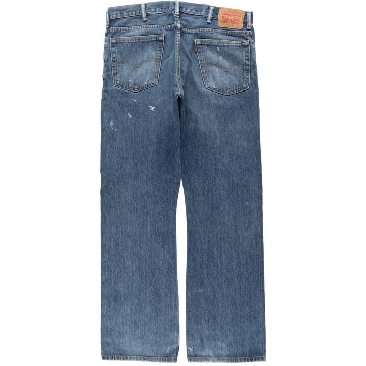 Levi's 517 Bootcut Denim Pants for Men, W36 cotton blue type Vintage Second Hand