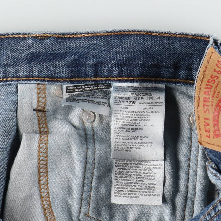 Levi's 517 Bootcut Denim Pants for Men, W36 cotton blue type Vintage Second Hand