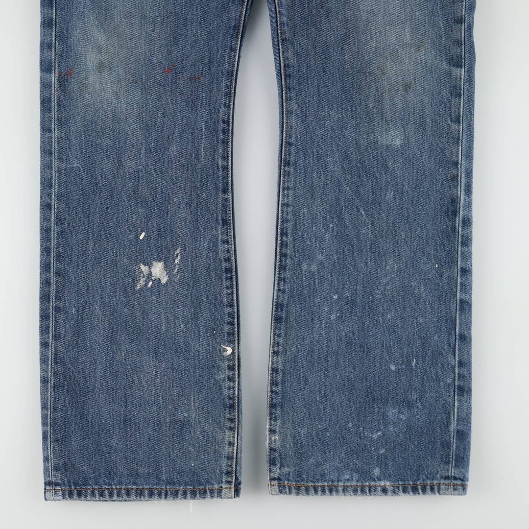 Levi's 517 Bootcut Denim Pants for Men, W36 cotton blue type Vintage Second Hand