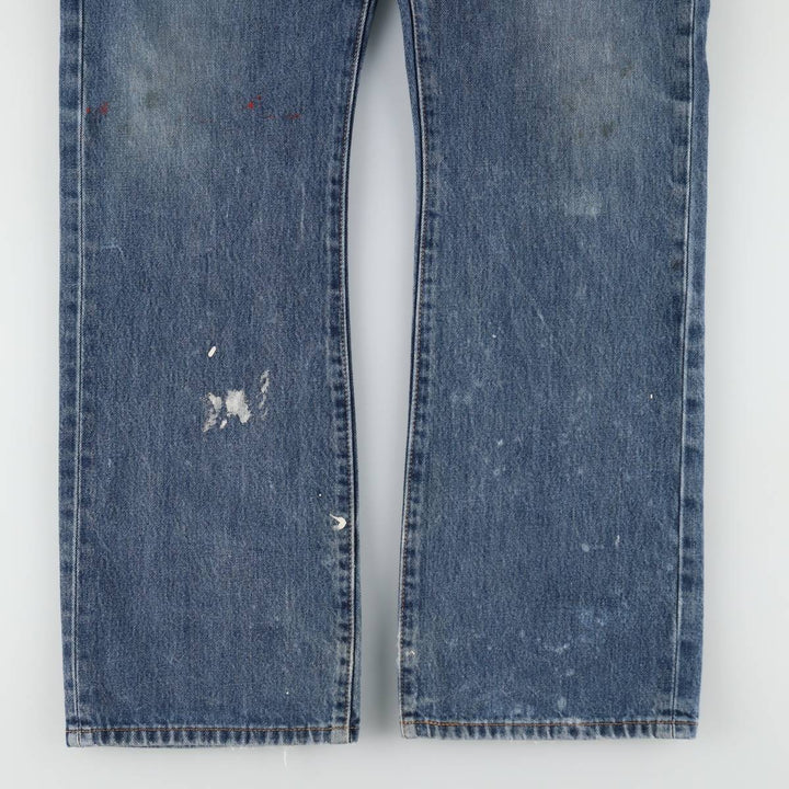 Levi's 517 Bootcut Denim Pants for Men, W36 cotton blue type Vintage Second Hand