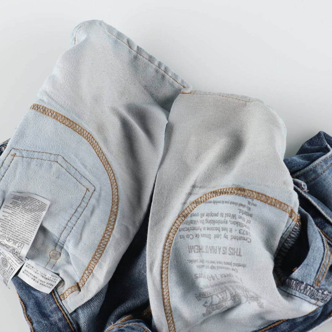 Levi's 517 Bootcut Denim Pants for Men, W36 cotton blue type Vintage Second Hand