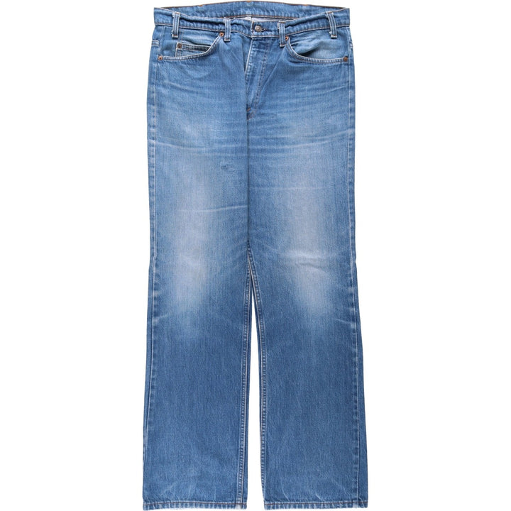 ~90'S Levi's Orange Tab Bootcut Denim Pants, Men's W36 (approx.), Vintage unclear blue type Vintage Second Hand