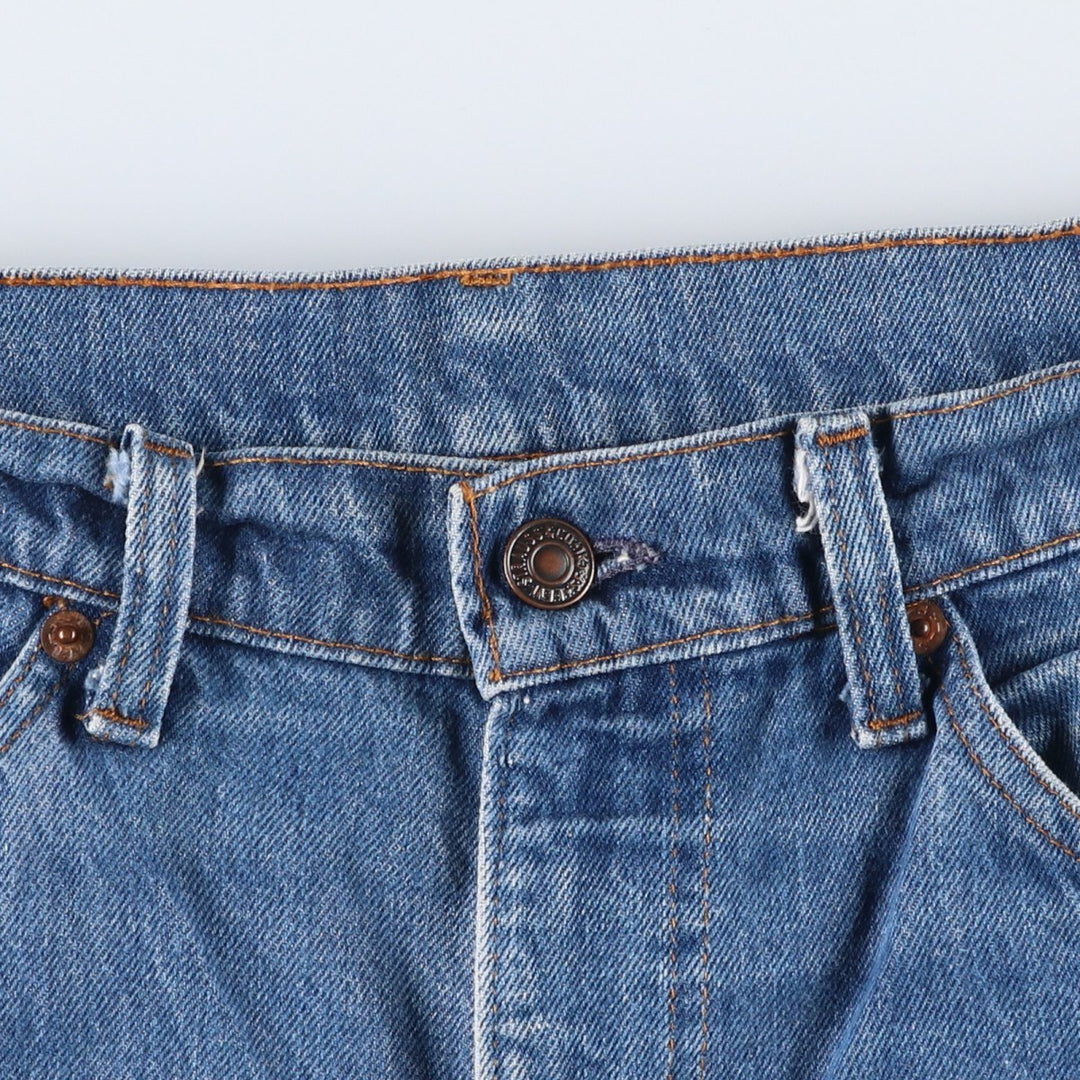 ~90'S Levi's Orange Tab Bootcut Denim Pants, Men's W36 (approx.), Vintage unclear blue type Vintage Second Hand