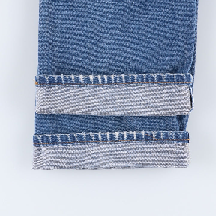 ~90'S Levi's Orange Tab Bootcut Denim Pants, Men's W36 (approx.), Vintage unclear blue type Vintage Second Hand