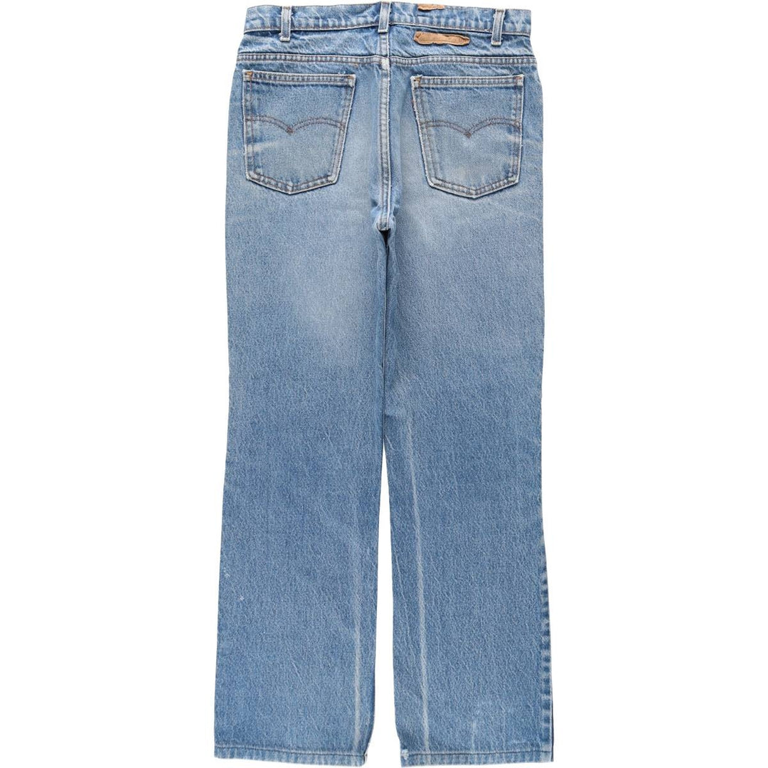 ~90'S Levi's 40517-0215 Bootcut Denim Pants, Made in USA, Men's W31 (approx.), Vintage cotton blue type Vintage Second Hand