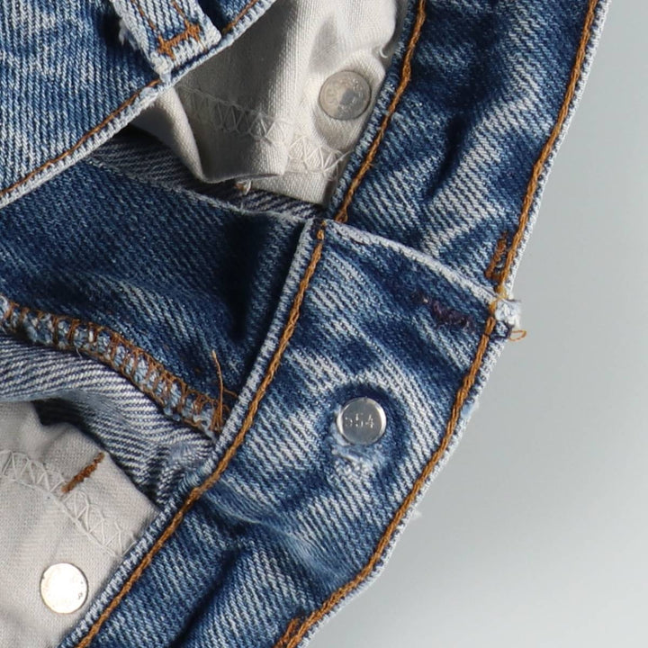 ~90'S Levi's 40517-0215 Bootcut Denim Pants, Made in USA, Men's W31 (approx.), Vintage cotton blue type Vintage Second Hand