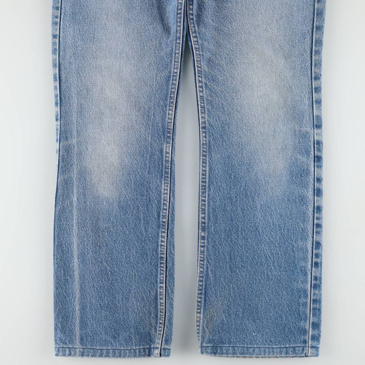 ~90'S Levi's 40517-0215 Bootcut Denim Pants, Made in USA, Men's W31 (approx.), Vintage cotton blue type Vintage Second Hand
