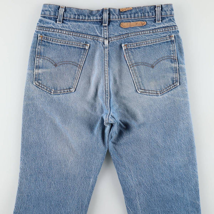 ~90'S Levi's 40517-0215 Bootcut Denim Pants, Made in USA, Men's W31 (approx.), Vintage cotton blue type Vintage Second Hand
