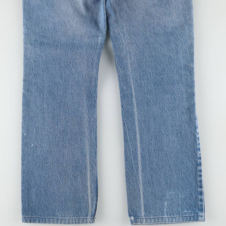 ~90'S Levi's 40517-0215 Bootcut Denim Pants, Made in USA, Men's W31 (approx.), Vintage cotton blue type Vintage Second Hand