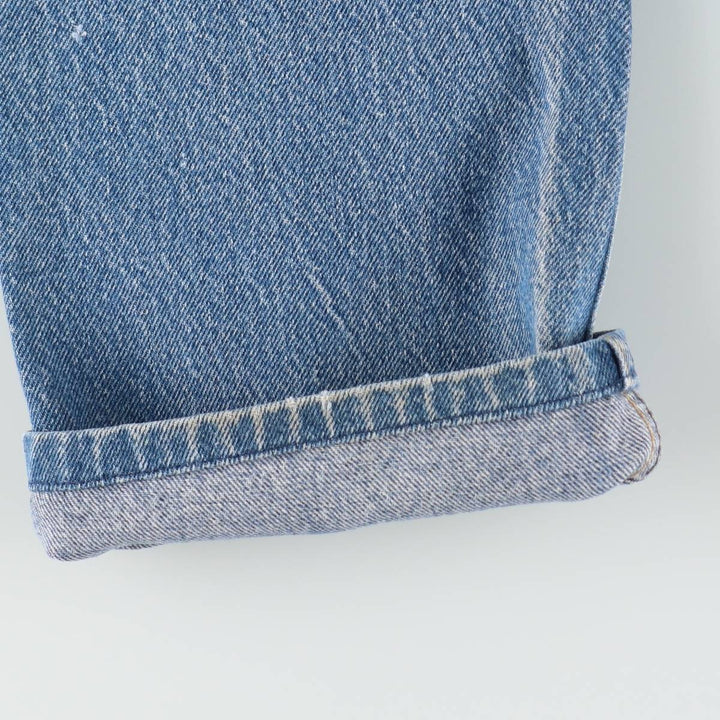 ~90'S Levi's 40517-0215 Bootcut Denim Pants, Made in USA, Men's W31 (approx.), Vintage cotton blue type Vintage Second Hand
