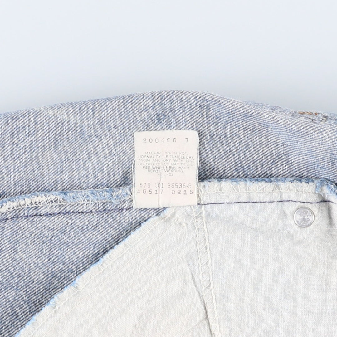 80s-90'S Levi's 40517-0215 Orange Tab Bootcut Denim Pants, Made in USA, Men's W37 (approx.), Vintage cotton blue type Vintage Second Hand