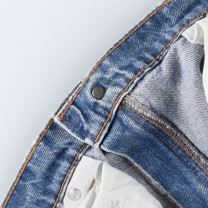80s-90'S Levi's 40517-0215 Orange Tab Bootcut Denim Pants, Made in USA, Men's W37 (approx.), Vintage cotton blue type Vintage Second Hand