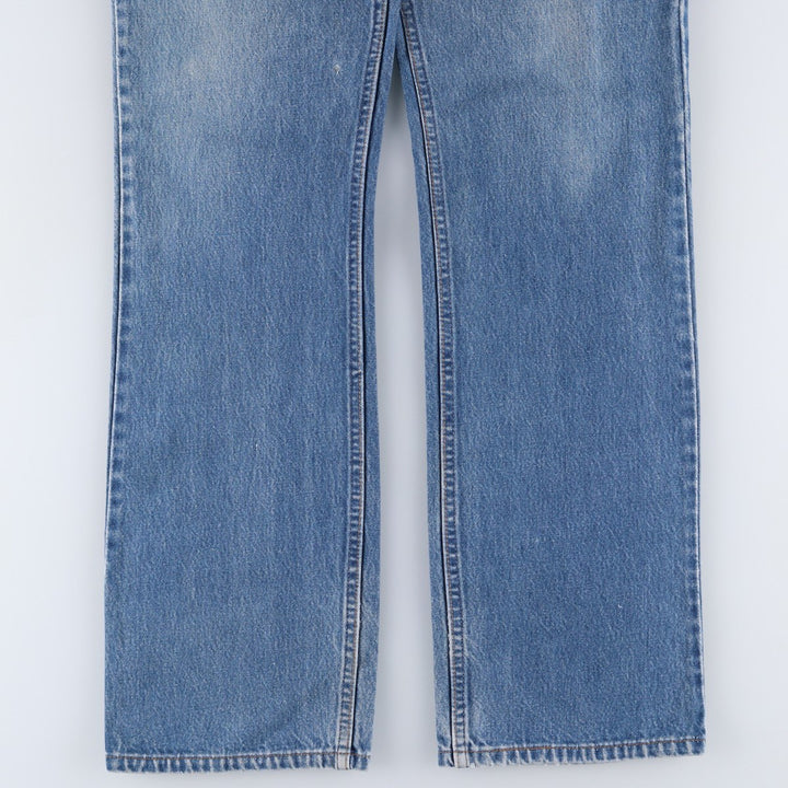 80s-90'S Levi's 40517-0215 Orange Tab Bootcut Denim Pants, Made in USA, Men's W37 (approx.), Vintage cotton blue type Vintage Second Hand