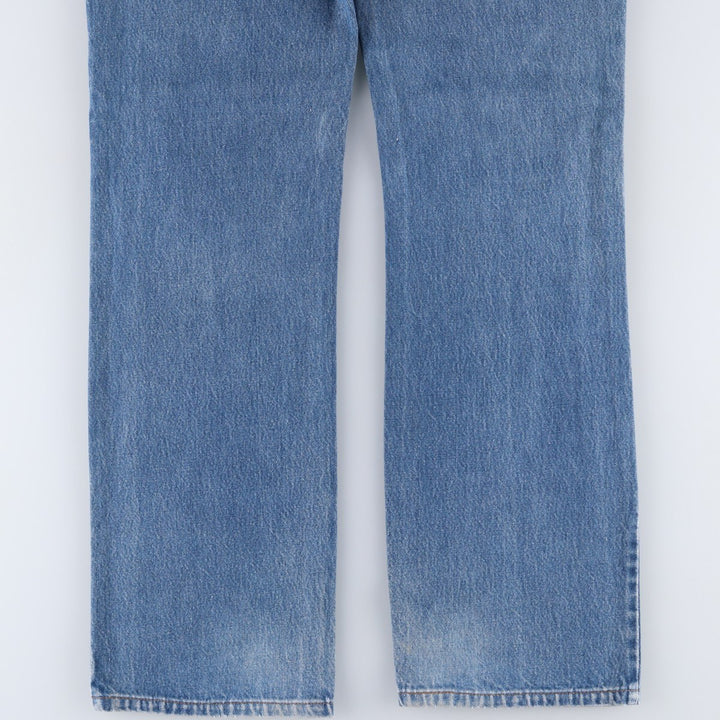 80s-90'S Levi's 40517-0215 Orange Tab Bootcut Denim Pants, Made in USA, Men's W37 (approx.), Vintage cotton blue type Vintage Second Hand