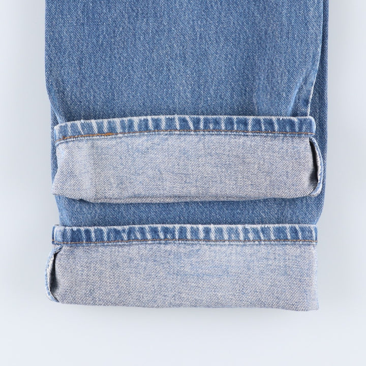 80s-90'S Levi's 40517-0215 Orange Tab Bootcut Denim Pants, Made in USA, Men's W37 (approx.), Vintage cotton blue type Vintage Second Hand