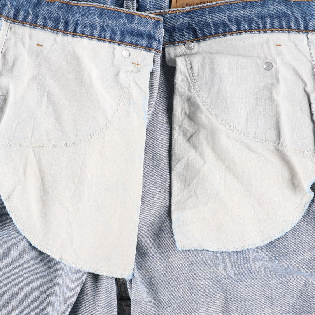 80s-90'S Levi's 40517-0215 Orange Tab Bootcut Denim Pants, Made in USA, Men's W37 (approx.), Vintage cotton blue type Vintage Second Hand