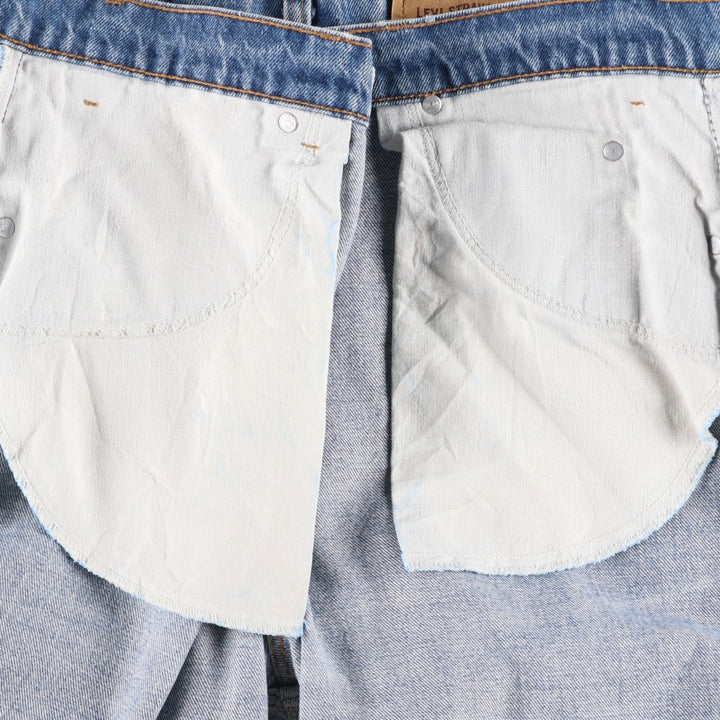80s-90'S Levi's 40517-0215 Orange Tab Bootcut Denim Pants, Made in USA, Men's W37 (approx.), Vintage cotton blue type Vintage Second Hand