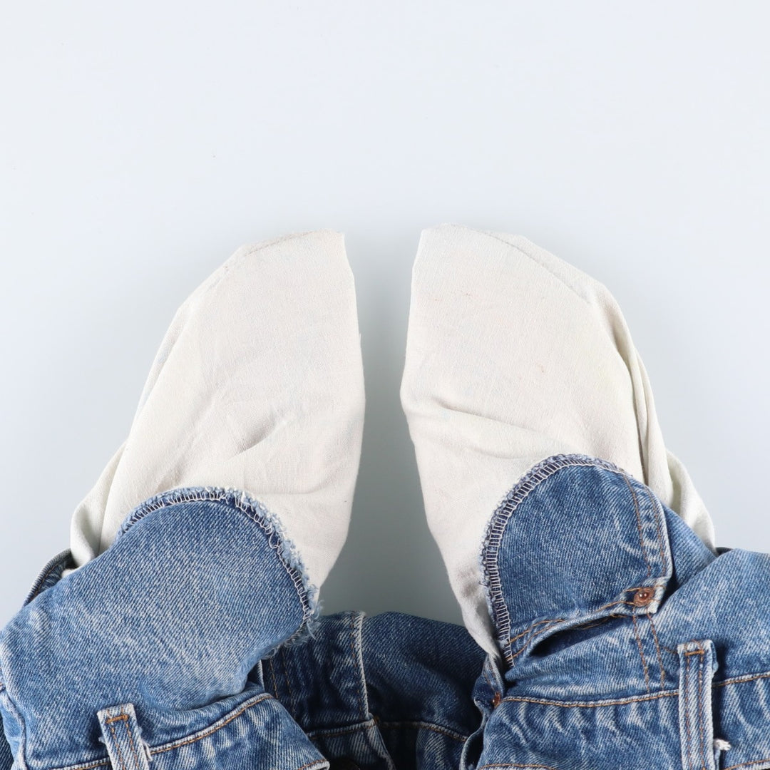 80s-90'S Levi's 40517-0215 Orange Tab Bootcut Denim Pants, Made in USA, Men's W37 (approx.), Vintage cotton blue type Vintage Second Hand