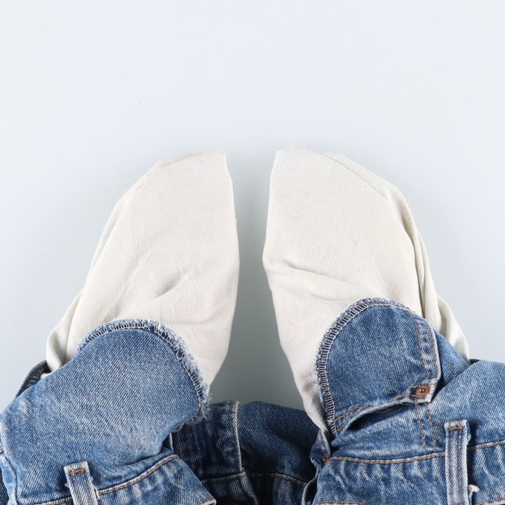 80s-90'S Levi's 40517-0215 Orange Tab Bootcut Denim Pants, Made in USA, Men's W37 (approx.), Vintage cotton blue type Vintage Second Hand