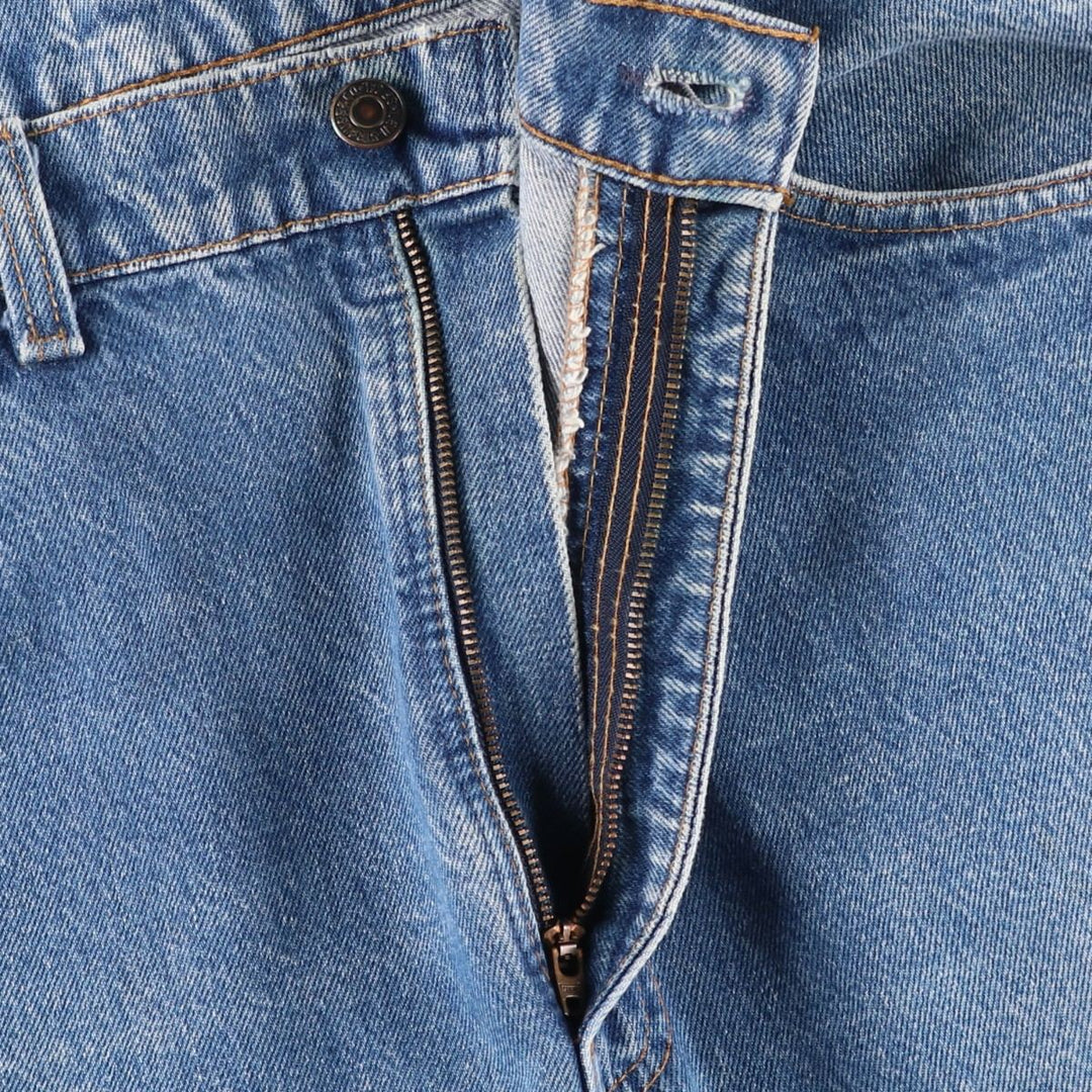 80s-90'S Levi's 40517-0215 Orange Tab Bootcut Denim Pants, Made in USA, Men's W37 (approx.), Vintage cotton blue type Vintage Second Hand