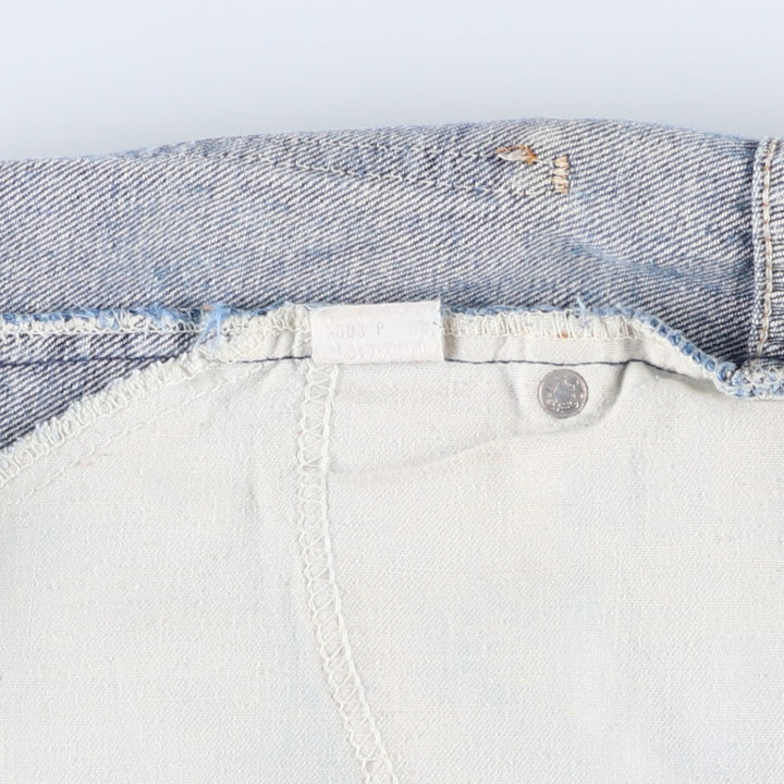 1980'S Levi's Orange Tab Flare Cut Denim Pants, Men's Size W32 (approx.), Vintage unclear blue type Vintage Second Hand