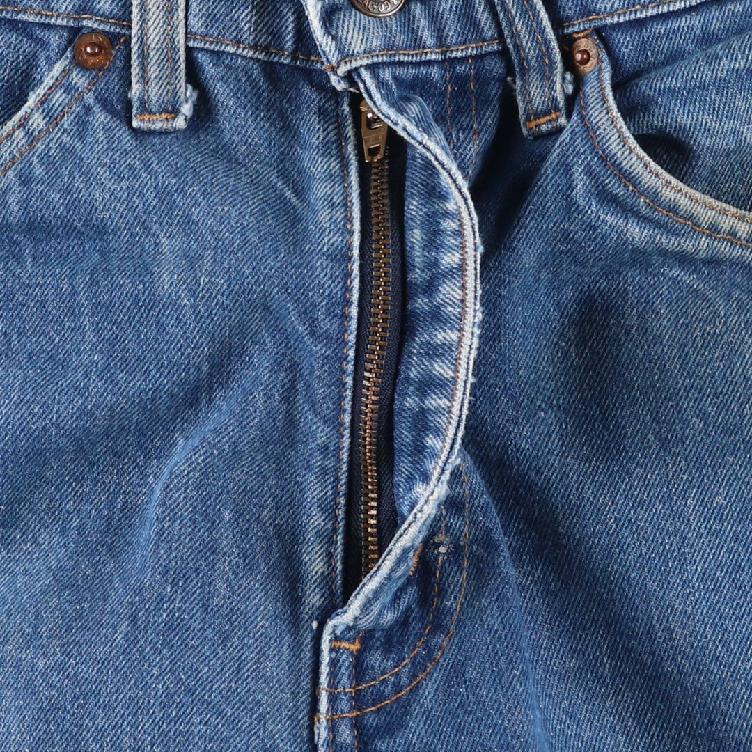 1980'S Levi's Orange Tab Flare Cut Denim Pants, Men's Size W32 (approx.), Vintage unclear blue type Vintage Second Hand