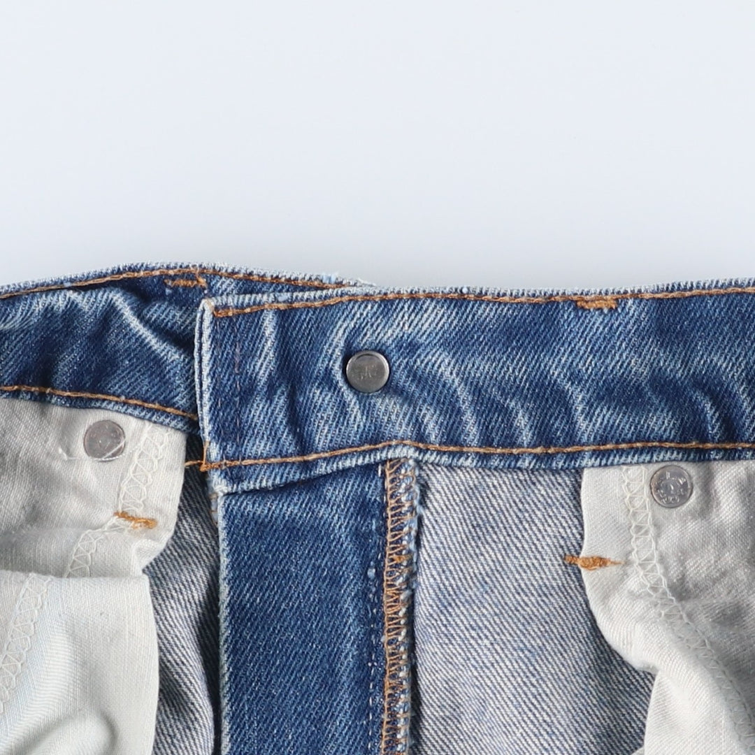 1980'S Levi's Orange Tab Flare Cut Denim Pants, Men's Size W32 (approx.), Vintage unclear blue type Vintage Second Hand