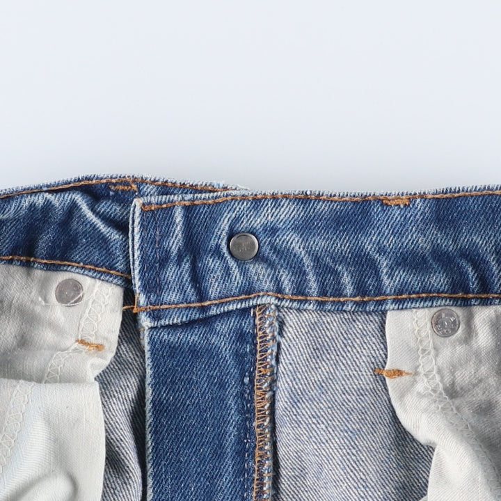 1980'S Levi's Orange Tab Flare Cut Denim Pants, Men's Size W32 (approx.), Vintage unclear blue type Vintage Second Hand
