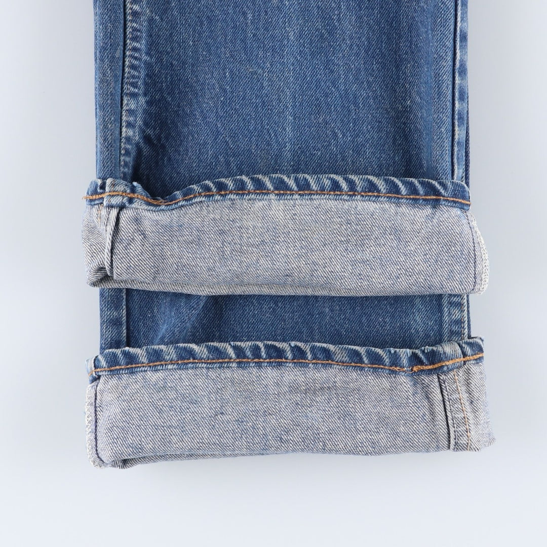 1980'S Levi's Orange Tab Flare Cut Denim Pants, Men's Size W32 (approx.), Vintage unclear blue type Vintage Second Hand
