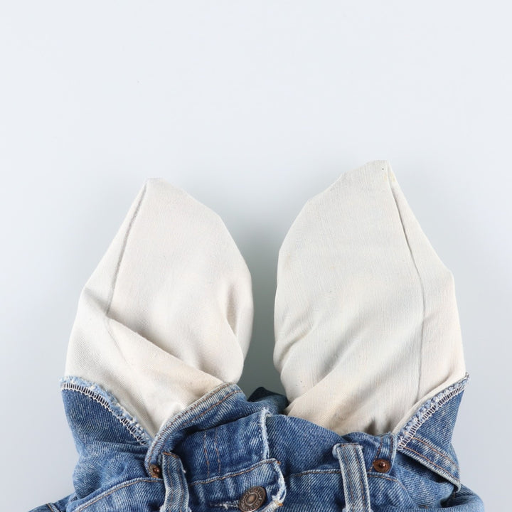 1980'S Levi's Orange Tab Flare Cut Denim Pants, Men's Size W32 (approx.), Vintage unclear blue type Vintage Second Hand