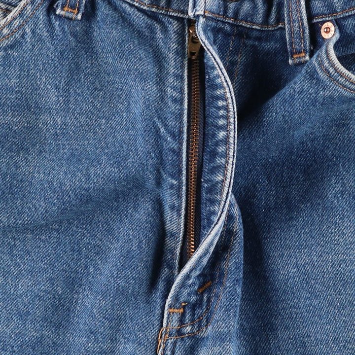 90'S Levi's 20517-0217 Orange Tab Bootcut Denim Pants, Made in USA, Men's Size 36, Vintage cotton blue type Vintage Second Hand