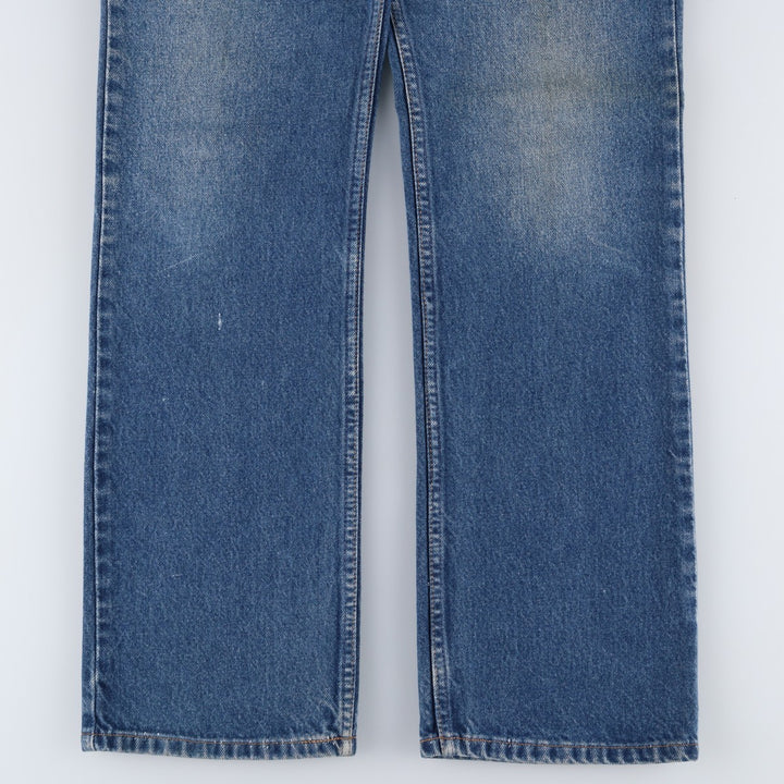 90'S Levi's 20517-0217 Orange Tab Bootcut Denim Pants, Made in USA, Men's Size 36, Vintage cotton blue type Vintage Second Hand
