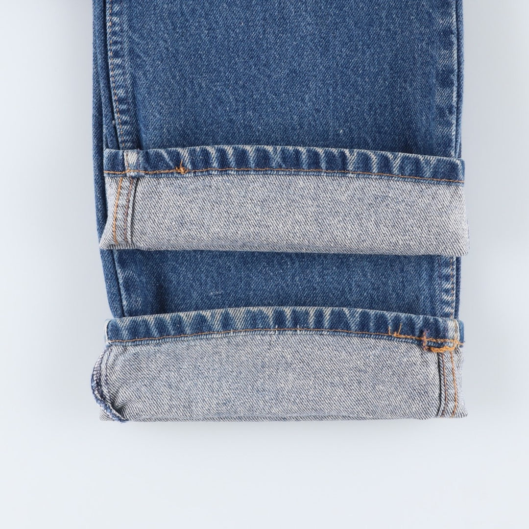 90'S Levi's 20517-0217 Orange Tab Bootcut Denim Pants, Made in USA, Men's Size 36, Vintage cotton blue type Vintage Second Hand