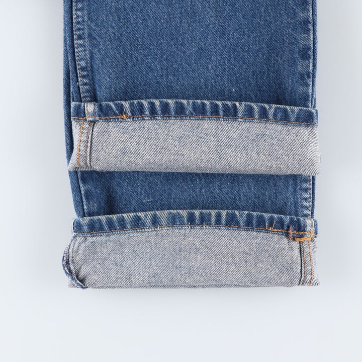 90'S Levi's 20517-0217 Orange Tab Bootcut Denim Pants, Made in USA, Men's Size 36, Vintage cotton blue type Vintage Second Hand