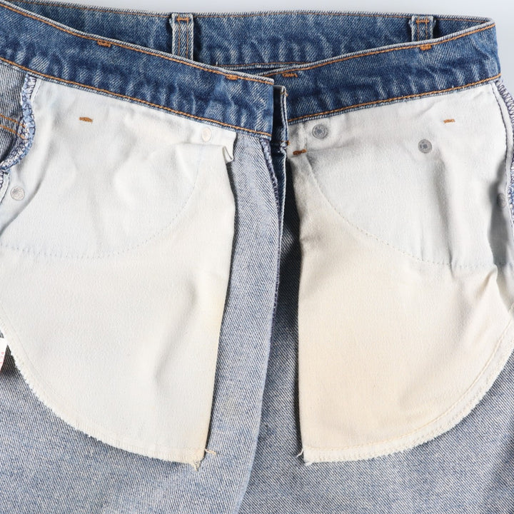 90'S Levi's 20517-0217 Orange Tab Bootcut Denim Pants, Made in USA, Men's Size 36, Vintage cotton blue type Vintage Second Hand